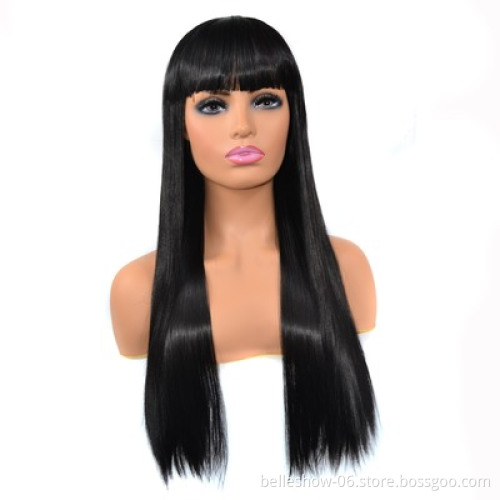 Xin Si cheap wigs with owest hair for black women faux locs  headband straight hair wig brown  making machine  deep wave wigs